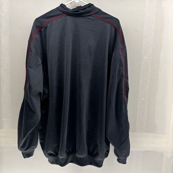 Vintage Y2K Adidas Spell Out Track Top Jacket Full Zip Red Gray Size Mens XL - Picture 5 of 6